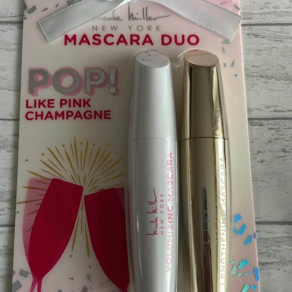 NWT NICOLE MILLER DUO Set of Mascara